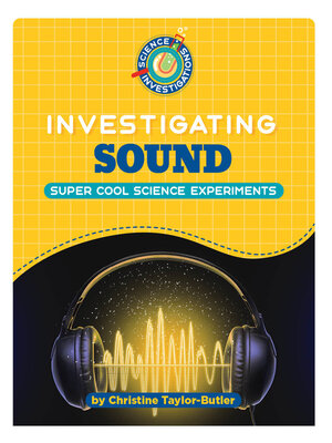 cover image of Investigating Sound